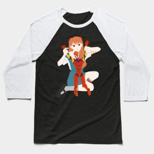 Asuka & Unit-02 Baseball T-Shirt